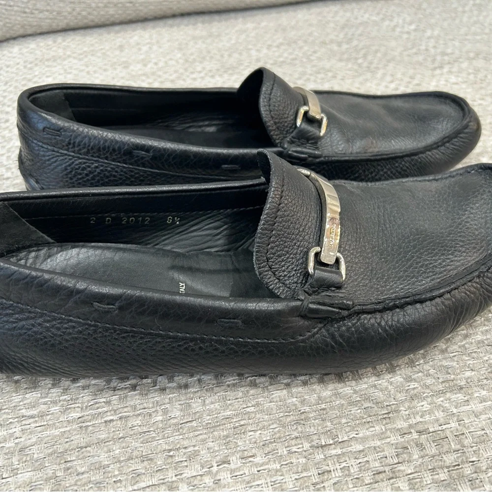 Men’s Prada Size 8.5 Black Driver Shoe - Picture 3 of 6